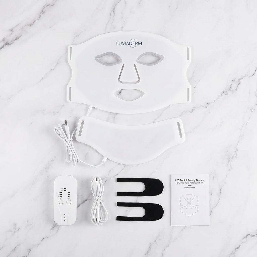 Lumaderm LED Light Therapy Face Mask | Collagen & Anti-Aging