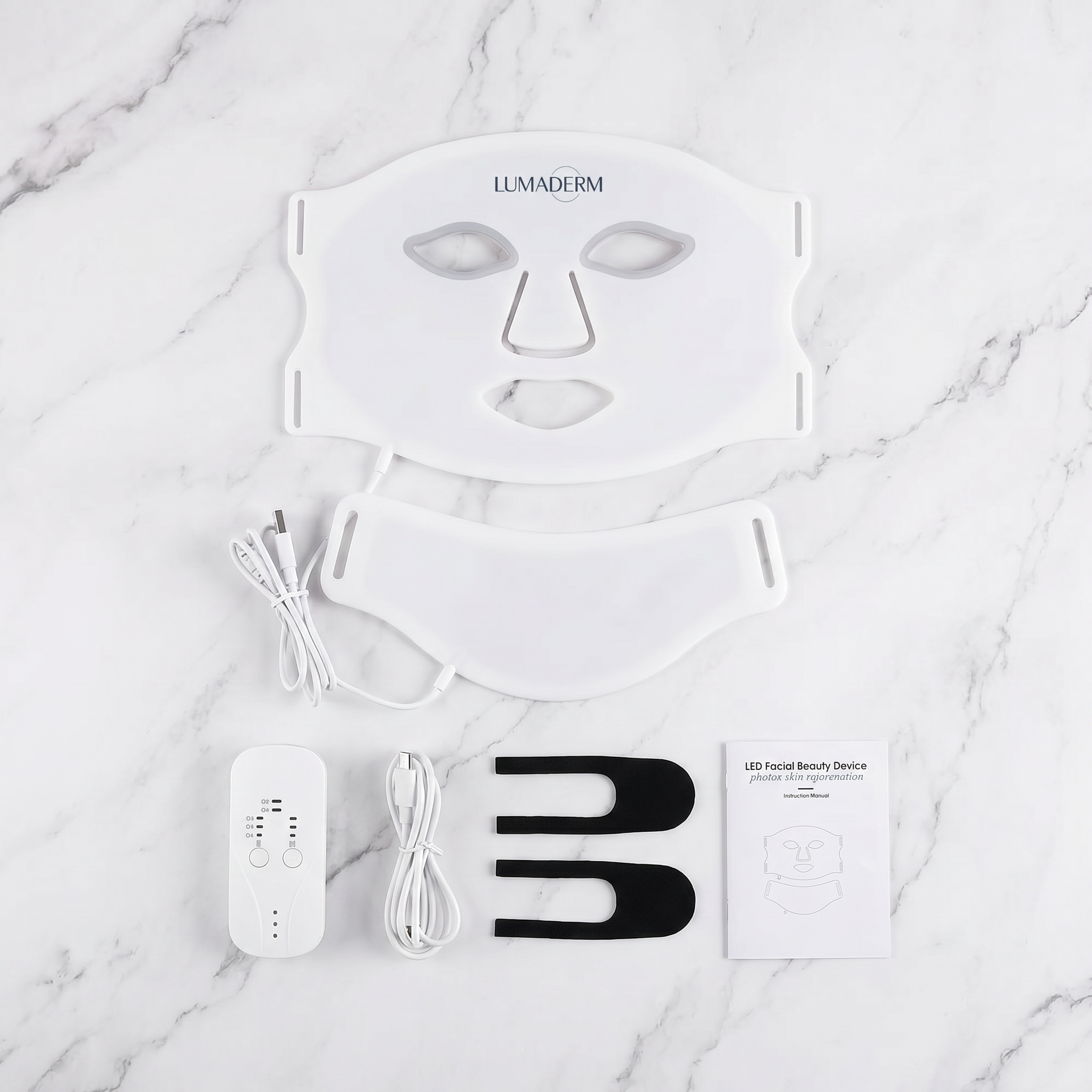 Lumaderm LED Light Therapy Face Mask | Collagen & Anti-Aging