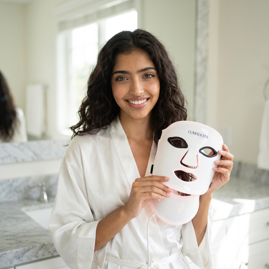 Lumaderm LED Light Therapy Face Mask | Collagen & Anti-Aging